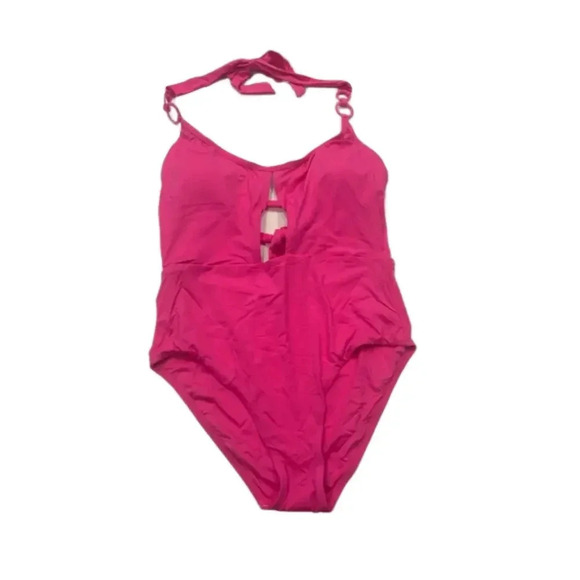 Trina Turk Monaco Ring One Piece Swimsuit Women’s Size 12 - Picture 3 of 6